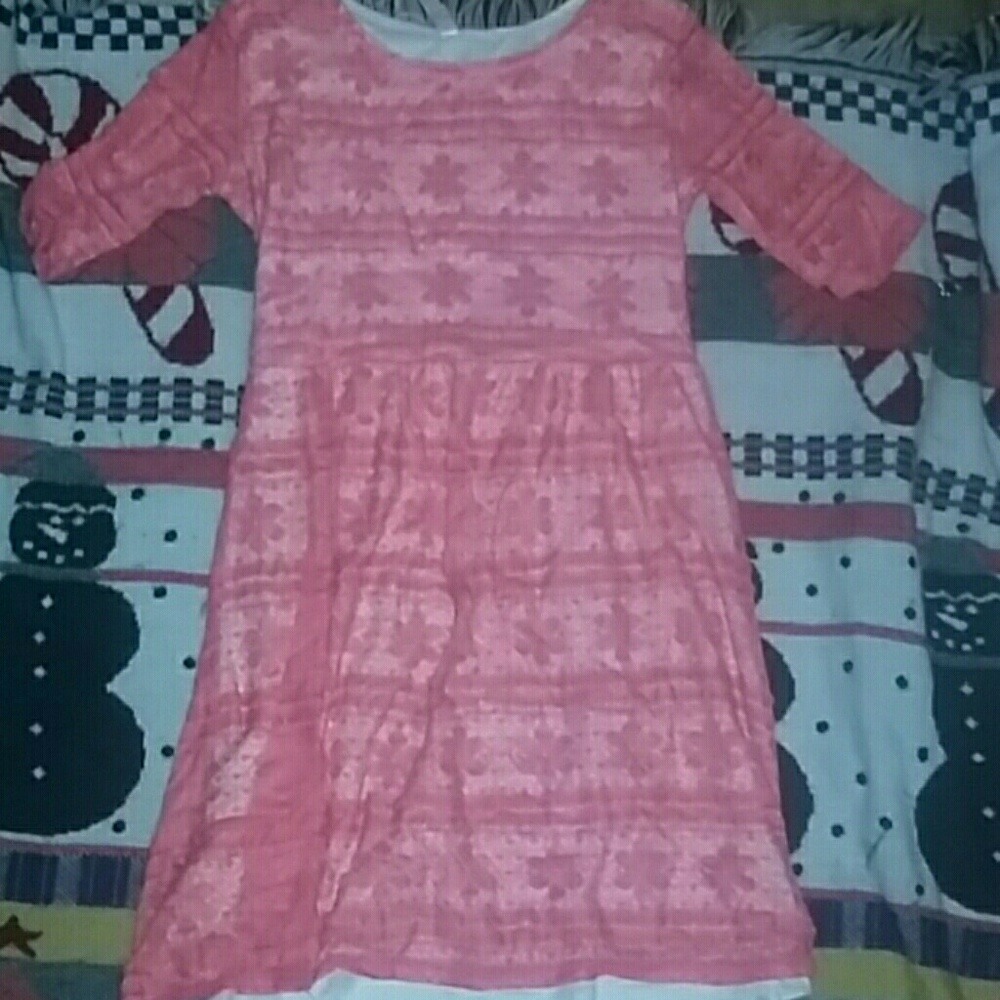 Elbow  sleeve dress